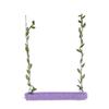 With Cotton Rope Parrot Swing Toy Wood Bird Cage Stand Stick Parrot Claw Grinding Stick  Finches