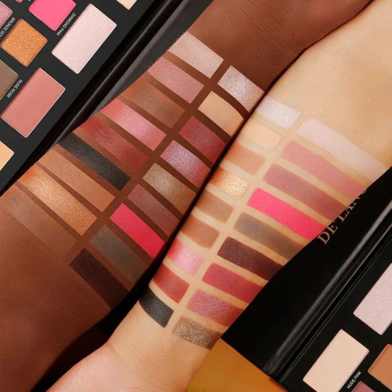 DE'LANCI - 18 Colors Eyeshadow Palette - Desert Rose