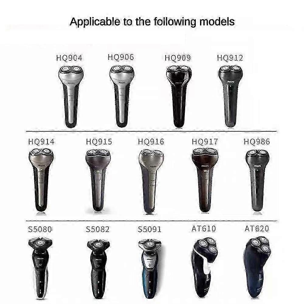 For Philips HQ8505 15V Shaver Charger Replacement with EU Power Plug Fast Charging Adapter Less