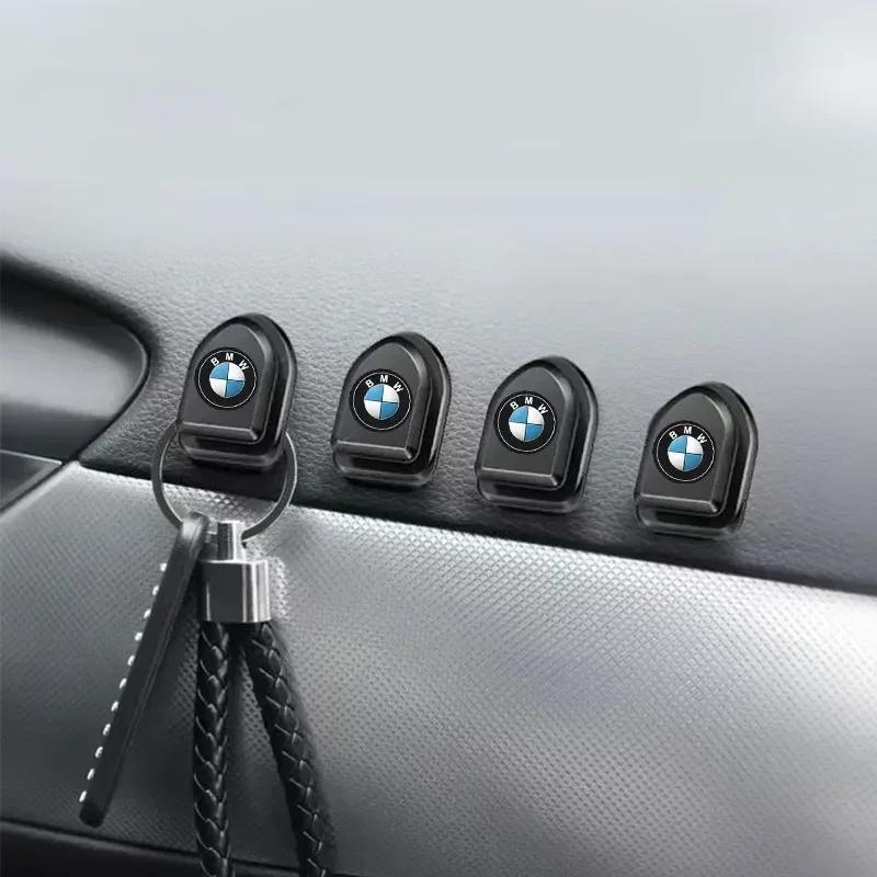 For BMW MINI Mini Car Hooks Black Self Adhesive Invisible Hooks Interior Storage Holder For BMW E46 E39 E90 E60 E36 F30 F10 E34