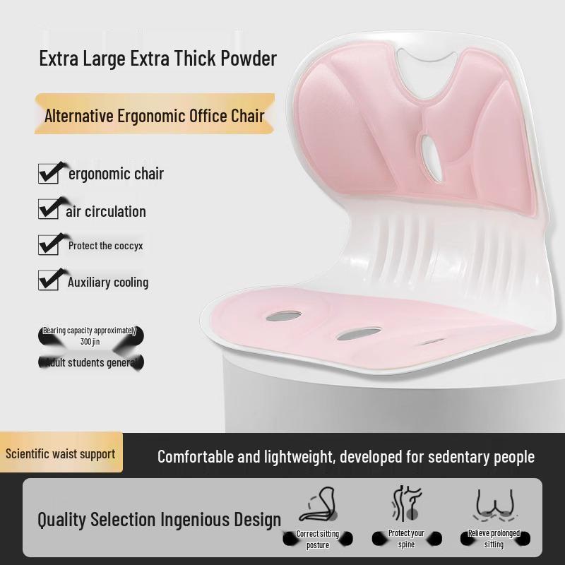 Ergonomický bederní a kyčelní podpůrný polštář pro kancelářskou židli – Podporuje správné držení těla a pohodlí