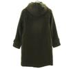 ORCIVAL wool blend Duffel coat Khaki Women Used