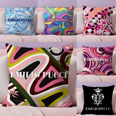 Fashion E-Emilio-O P-Pucci Pillow Case  Ultra Soft Skin Friendly Fabric Cloud Like Comfort & Concealed Zipper