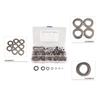 Flat Washer for Bolts 3/4/5/6/8/10/12 Solid Stainless Steel Flat Finish Metal Washer Rusts Resistant Washers