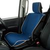 Bonform Seat Cover Waterproof Deodorizing Antibacterial Front for Cars Dark Blue