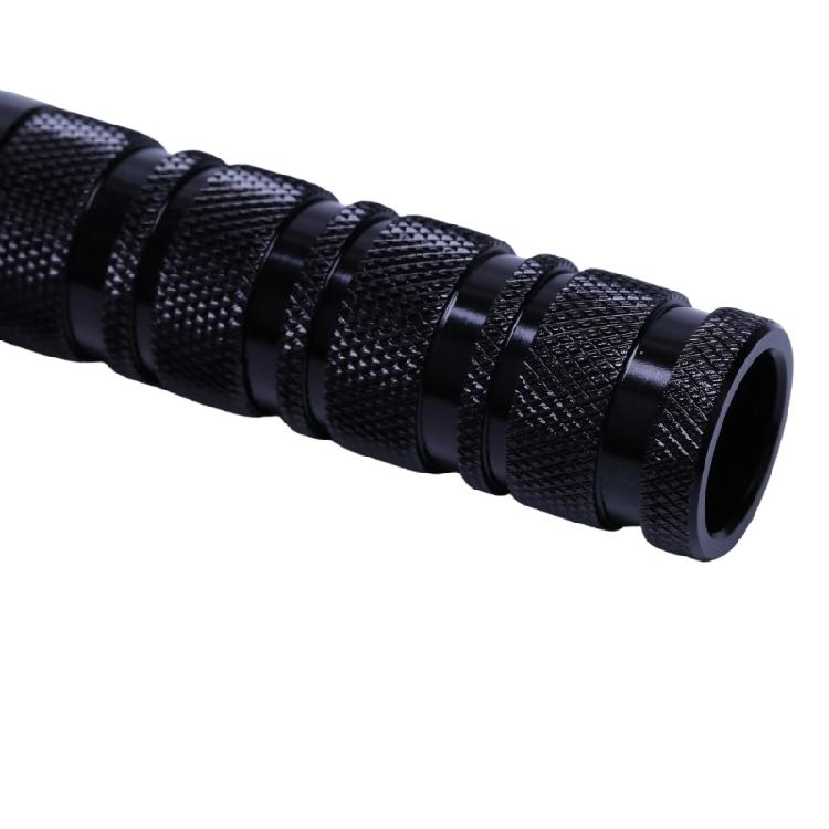 Motorcycle Maintenance Foot Peg Assembly with Forked Mounting End, Knurled Grip Texture and Machined Aluminum Build