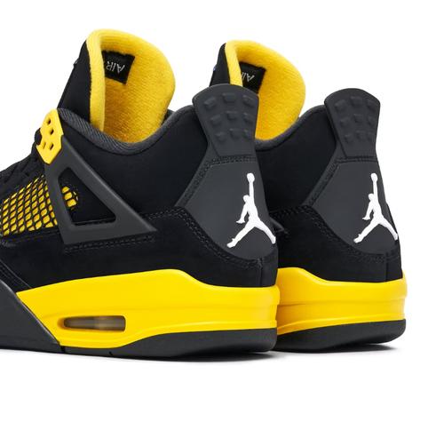Air Jordan 4 Retro GS 'Thunder' Jordan 4 AJ4 Mid Thunder 408452-017