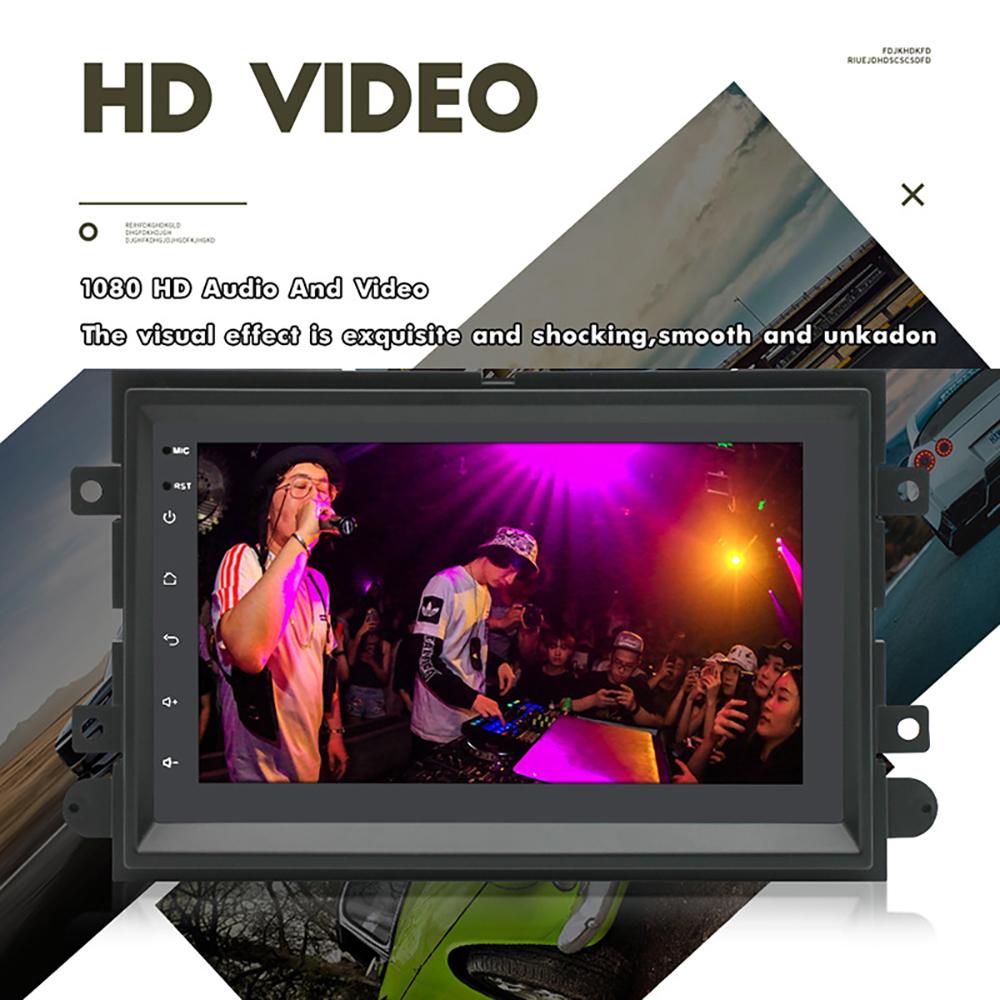 NAVIGUIDE 7'' Android Carplay Car Multimeida Player For Ford F150 Explorer Edge Escape Sport Lincoln Expedition Mustang NO DVD