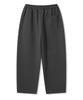 ODDBALLS CLUB Double-Layered Curved Sweatpants Charcoal