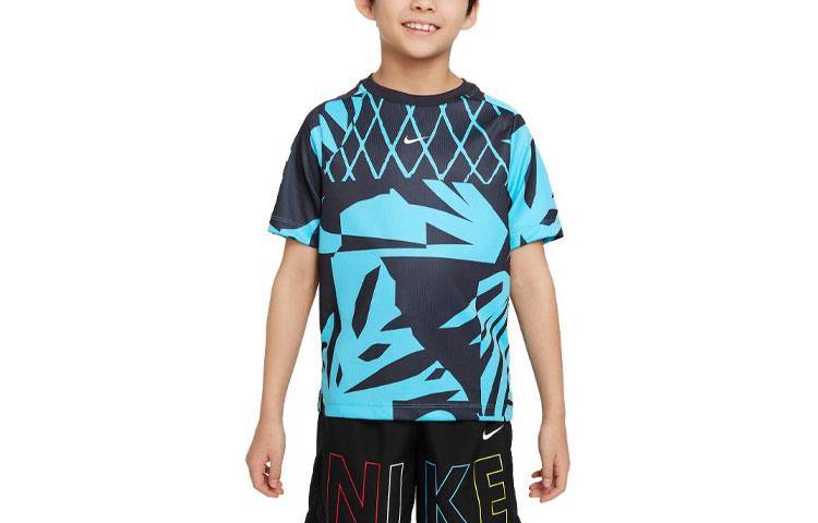 

Nike Kids T Shirts Crew Neck Moderate FB1287-468 S