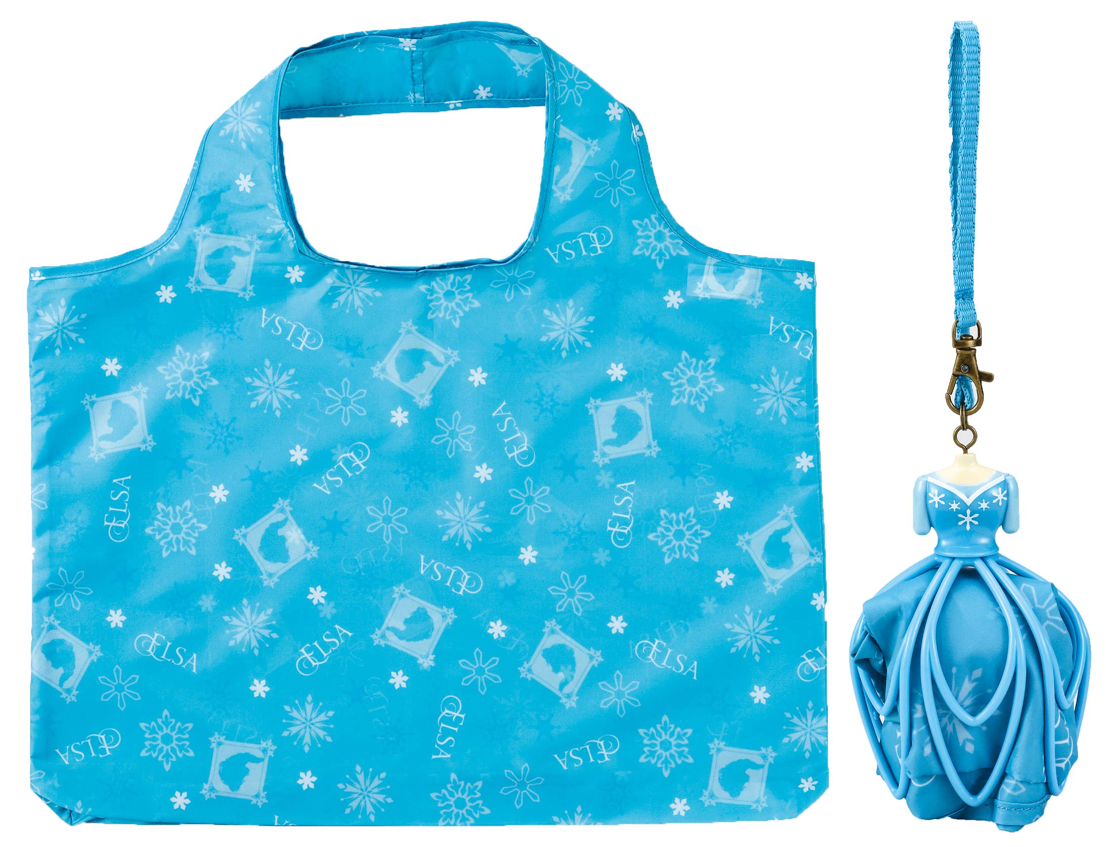 

Marushin Eco Disney Frozen Elsa Light H13 x W9cm Eco x W47 x D5cm Perfect for Day or Made with recycled Product 2335022300 Dress-Shaped Bag, Dress,