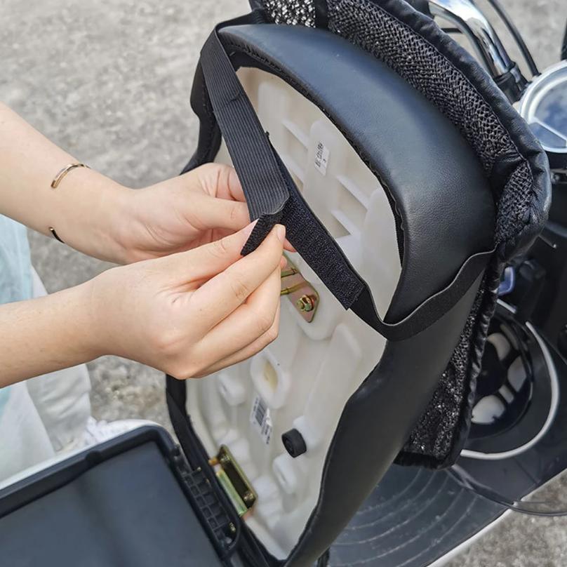 1 Stück Motorrad-Sitzkissen Luftkühlung 3D-Netz Motorrad-Sitzpolster, Gesäßschutzpolster, Motorrad-Kühl-Sitzbezug
