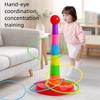 Early Education Throw Circle Game Interactive Hoop Ring Toss Toys New Ferrule Stacked Toys  Gifts