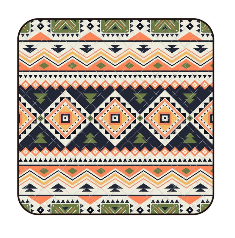 

Outdoor Camping Ground Mat Picnic Mat Retro Beach Mat Waterproof Thickened White Picnic Cloth Machine Wash Moisture-proof Pad 200x150cm