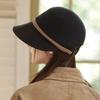 Autumn and Winter New Hat Women's Retro Premium Sense Cap Basin Hat Thermal Hat