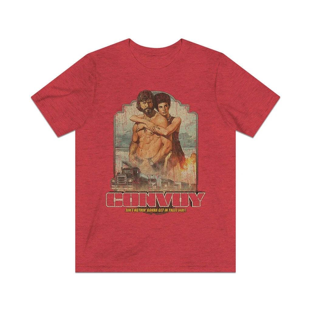 

Мужская футболка Convoy 1978 Винтаж L