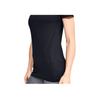 Under Armour Seamless Training Sports T-Shirt Women Tops Black 1351604-001