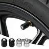 4PCS Car Tire Stem Valve Caps Dustproof Cover Accessories For Suzuki Swift Grand Vitara Baleno Jimny Celerio Scross Alto SX4 GSX