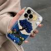 Ins Style Oil Painting Phone Case: Compatible with iPhone 11/12/16/17 Pro Max; Full Coverage, Drop-Proof, Soft XR Case