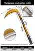 Manganese Steel Multi-Functional Sickle: Grass, Weed, Wood, and Corn Harvesting Tool