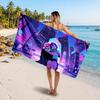 Large Beach TowelDandadan Soft Absorbent Towel Beach Bath Home Use