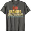 Funny Great Grandpa for Fathers Day T-Shirt