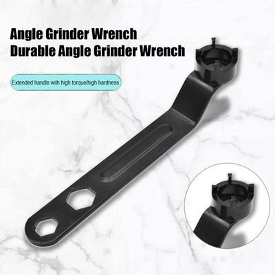 Chiave per Smerigliatrice Angolare Heavy Duty Acciaio ad Alto Carbonio Professionale Antiscivolo Quattro Griffe Chiave di Regolazione per Smerigliatrice Angolare Strumenti di Riparazione