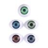Iplusmile 20pcs Doll Eyes, Round and Semicircular 3D Eyeballs, 23mm (Mixed Colors), for DIY Halloween Projects