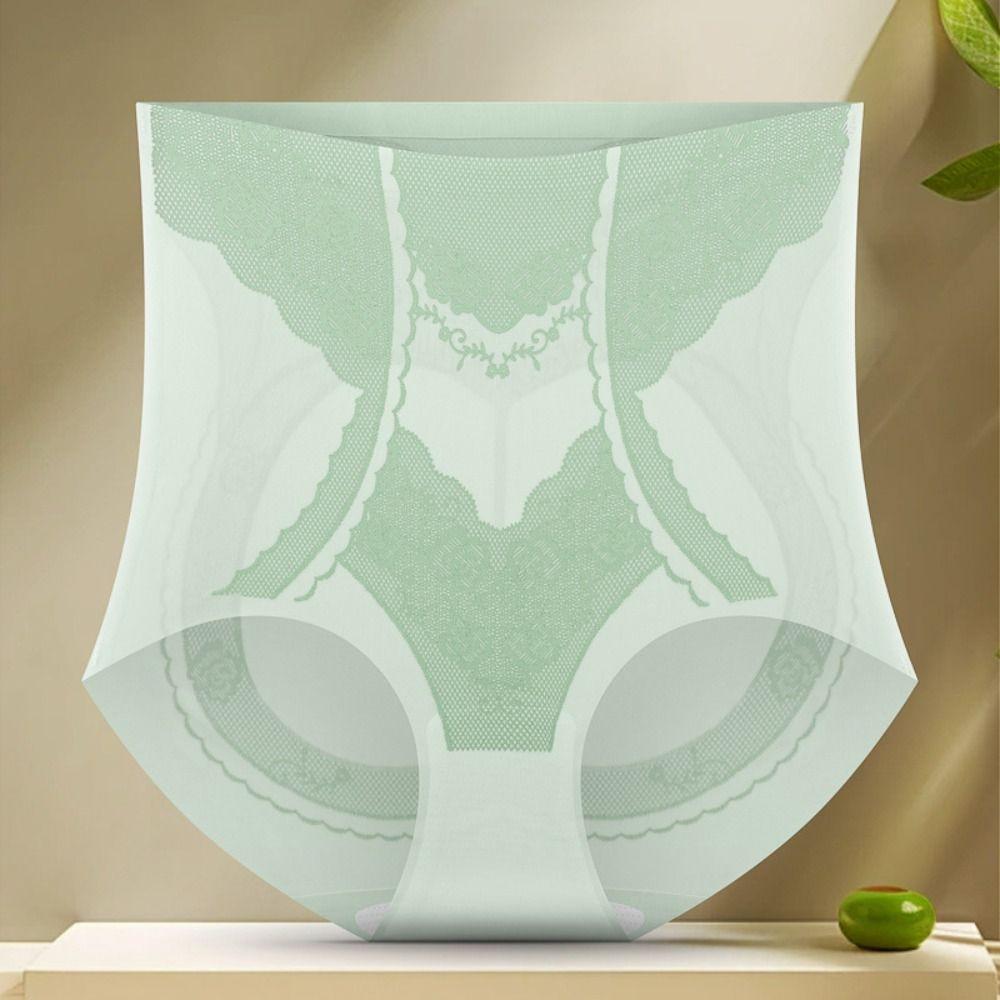 Mid Waist Slimming Shapewear Traceless Butt Lifting Panties Body Shaping Underpants  Daily