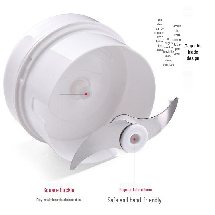 Compact Manual Garlic Masher and Chopper Kitchen Tool