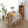-resistant Printed Tablecloth TV Stand Refrigerator Table Mat Decorative