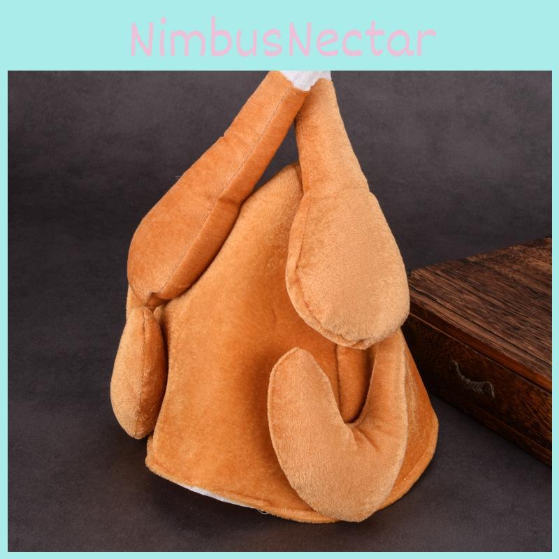 Hat Thanksgiving Drumstick Turkey Hat Amusing Celebratory Sponge Entertainment