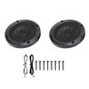 1 Pair 5in Car Stereo Speaker Universal Dome Tweeter 4 Ohm  Loudspeakers for Automobile Audio System