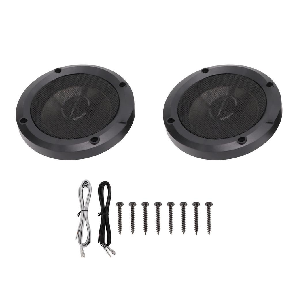 1 Pair 5in Car Stereo Speaker Universal Dome Tweeter 4 Ohm  Loudspeakers for Automobile Audio System