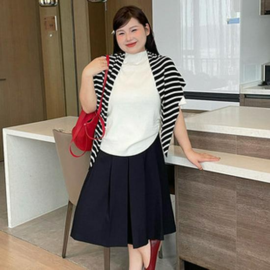 Women's Plus Size Retro Jacquard Knit Cardigan Coat – Loose Casual Winter 2025 Style