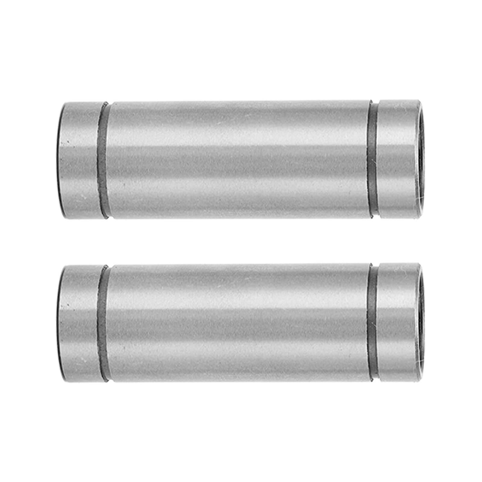 

2PCS Cylinder Linear Motion Ball Bearing Nickel Plated Surface Linear Rail Guide Accessories for 3D