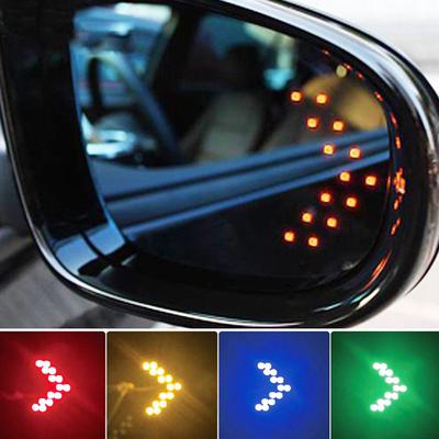 Luce specchietto retrovisore 1 paio di luci a LED bianche per specchietto retrovisore luminoso per auto adatta per Mustang Mondeo Mk5