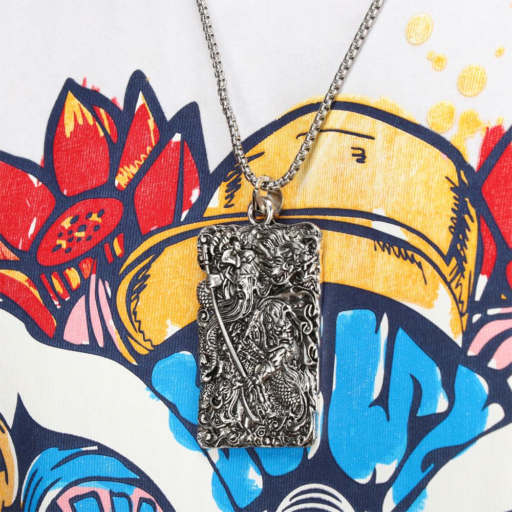 For Boys Cool Metal Necklace Pendant Yibo Yuntian Male Guan Erye