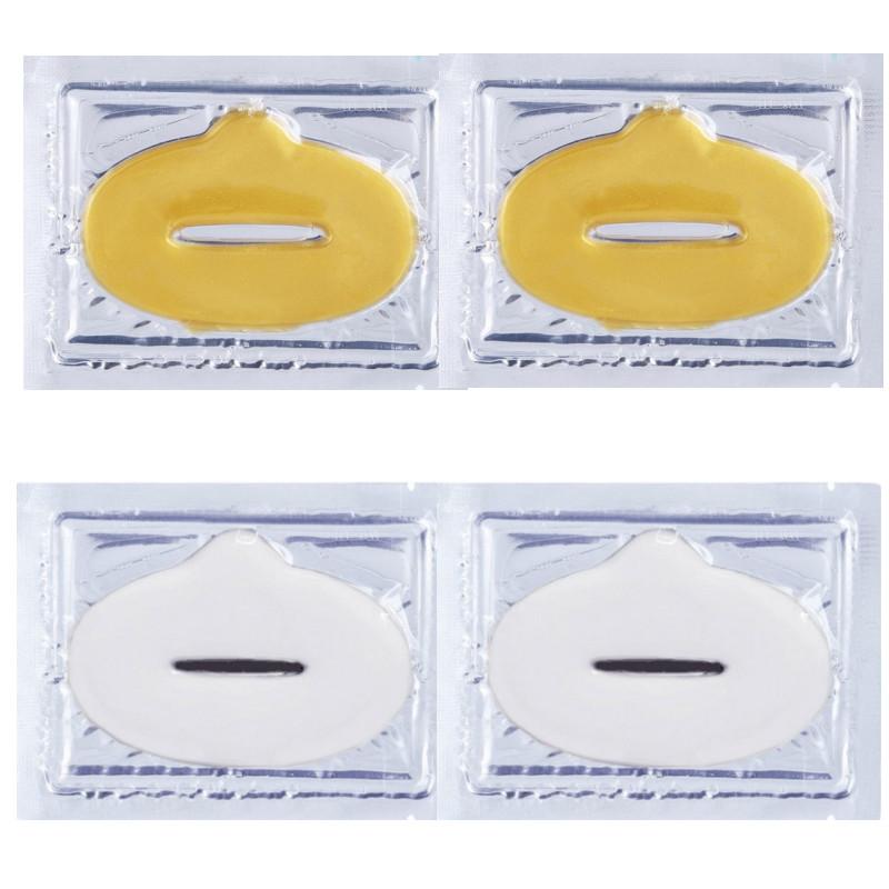 Gold Collagen Crystal Lip Mask Care Nawilżenie Nawilżenie Naprawa Usuń zmarszczki