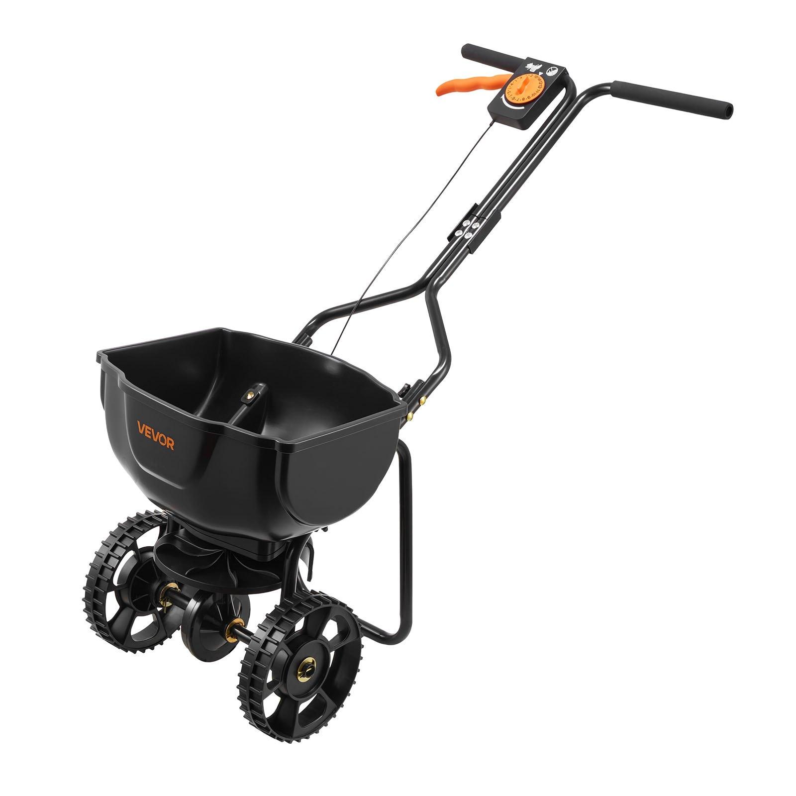 VEVOR Push Lawn Spreader, 3m Spreading