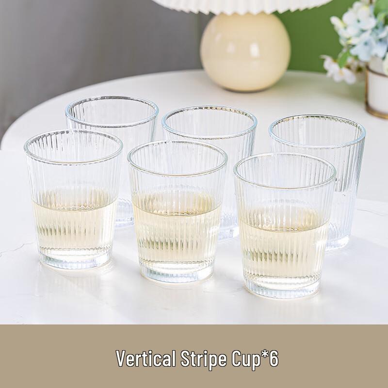 

Changbaosen Transparent Glass Tumblers - Set of 6