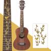23inch Ukulele Fretboard Sticker Guitar Inlay Sticker Thin Inlay Sticker Fretboard Decals Marker for Guitar Bass Ukulele