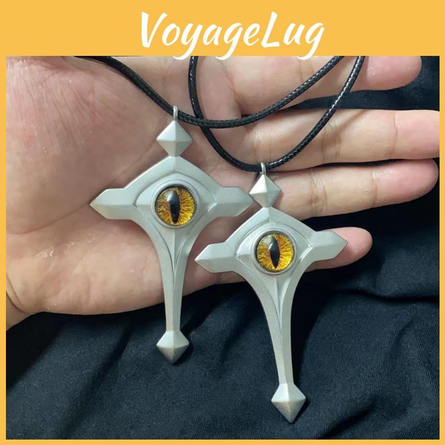 V Alva Identity Lorenz Eye Pendant Necklace With Alloy Geometric For Daily