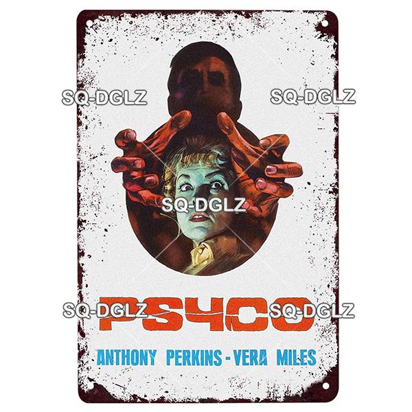 Movie Poster Metal Sign Metal Poster Tin Sign Plaque Metal Vintage Wall Decor for Bar Pub Club Man Cave Metal Signs(20x30cm)