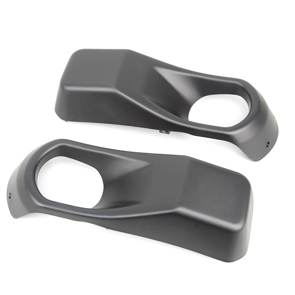 1Pair Left Right Front Bumper Fog Light Cover Frame Fog Lamp Grille For JEEP Wrangler JL 2018+ Car Accessories