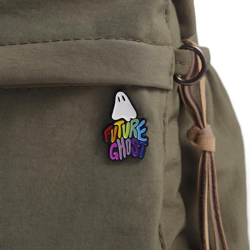 Ghost Fashionable Colorful Brooch Pin Ideal For Sweater And Jacket Decoration For All Genders