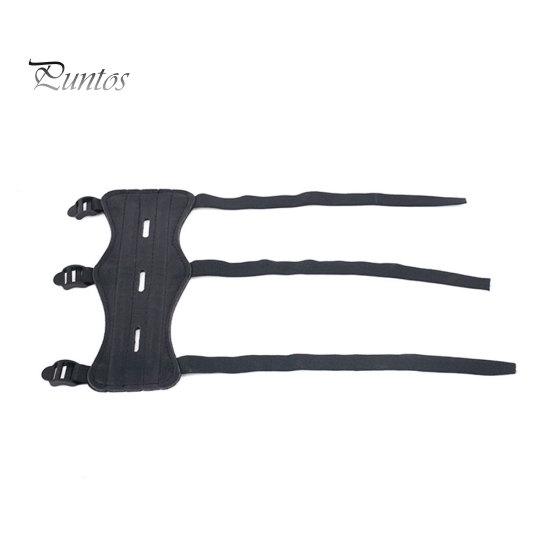 Archery Arm Guard Adjustable Protection Portable Ultra Light Bow Protector Weight Faux Leather for Hunting Fine Workmanship