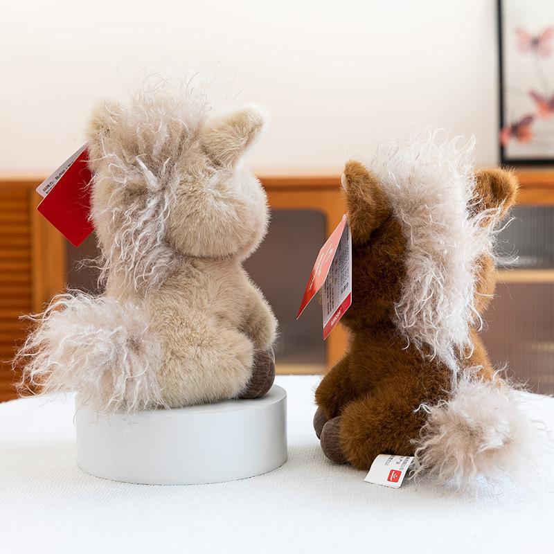 Cute Pony Doll Plush Toy Girl Sleeping with Doll Warm Heart To Accompany Girlfriend Birthday Gift