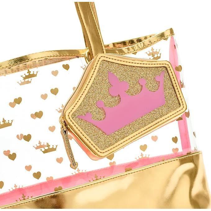 Beach Bag - Disney Store - Disney Princesses - Yellow - For Girl - Mini Wallet Included