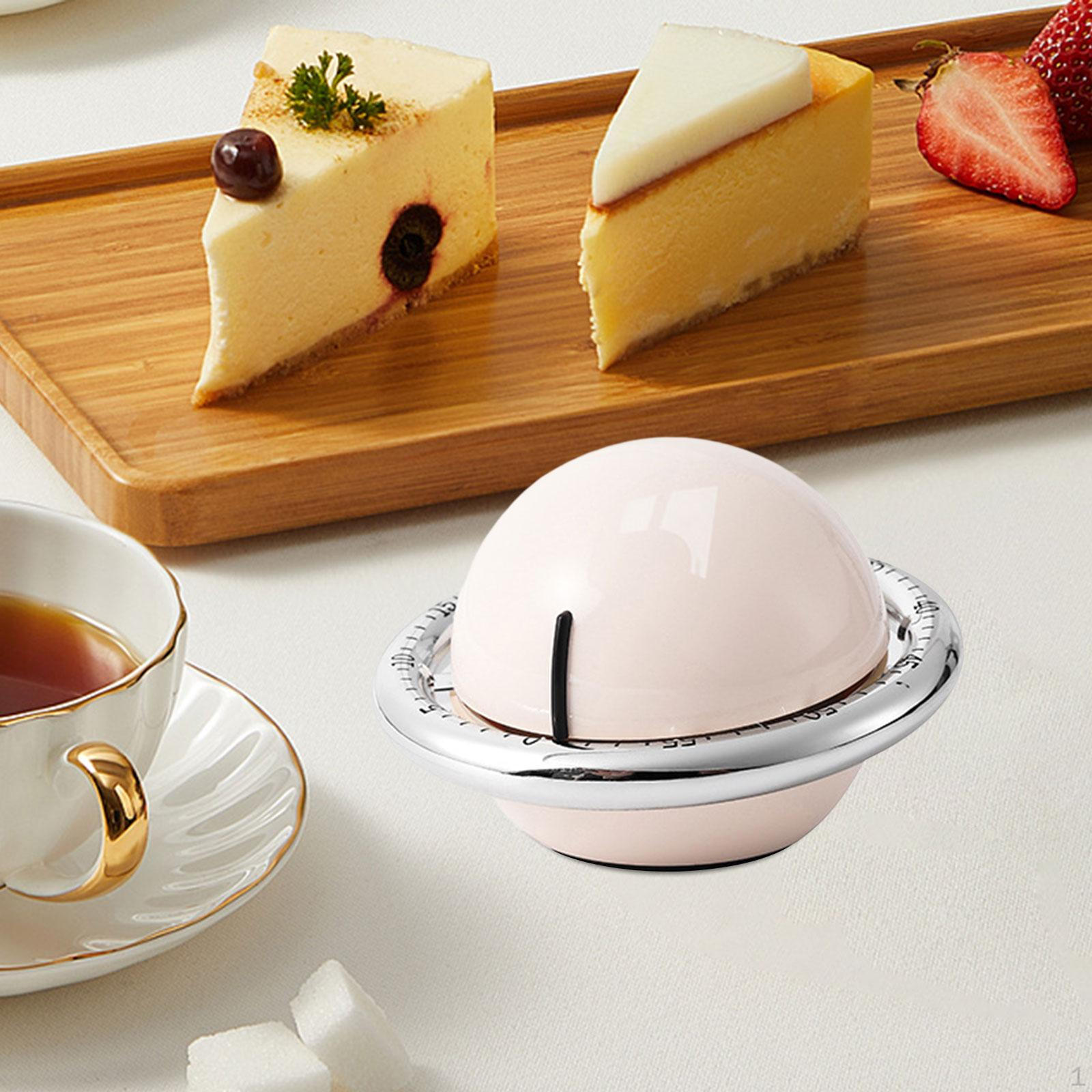 

Механический кухонный таймер, напоминание о приготовлении пищи для офиса, кемпинга бежевый